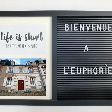 L Euphorie - Maison De Ville De Caractere 7 Minutes De La Mer - Le Treport - Mers Les Bains Eus  Eksteriør bilde